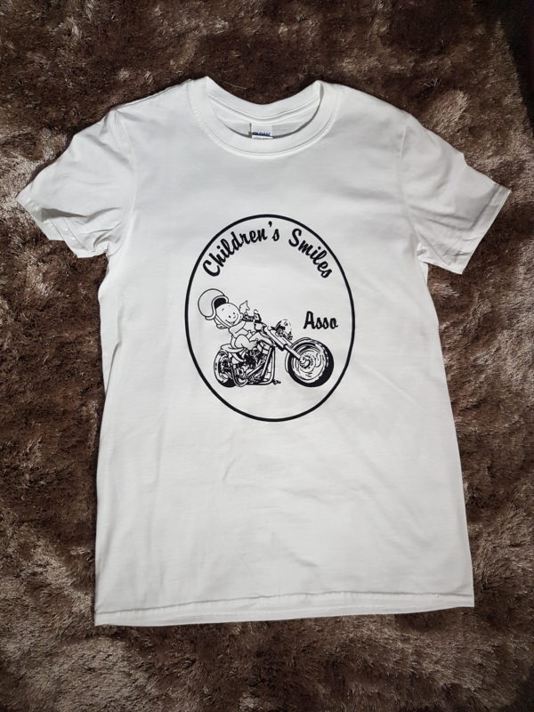 Tee shirt adulte (couleur : blan, gris, noir, rose) – Image 6