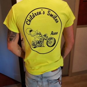 Tee shirt adulte jaune fluo